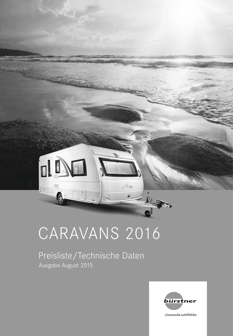 Technische Daten Caravan 16 Von Burstner