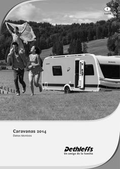 Catálogo Datos Técnicos Caravanas 2014 (Spanisch)