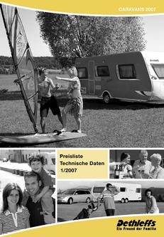 Dethleffs Preisliste Caravans 2007