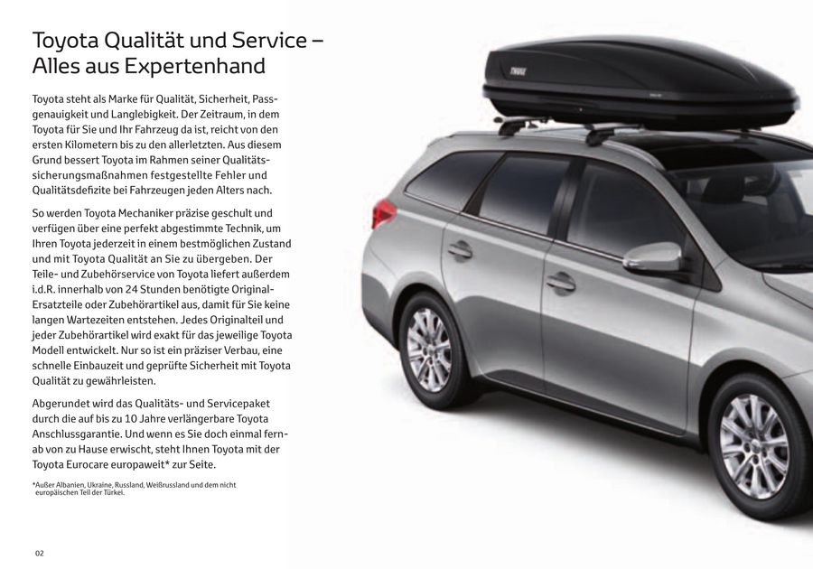 Auris Auris Touring Sports Zubehor 15 Von Toyota Deutschland