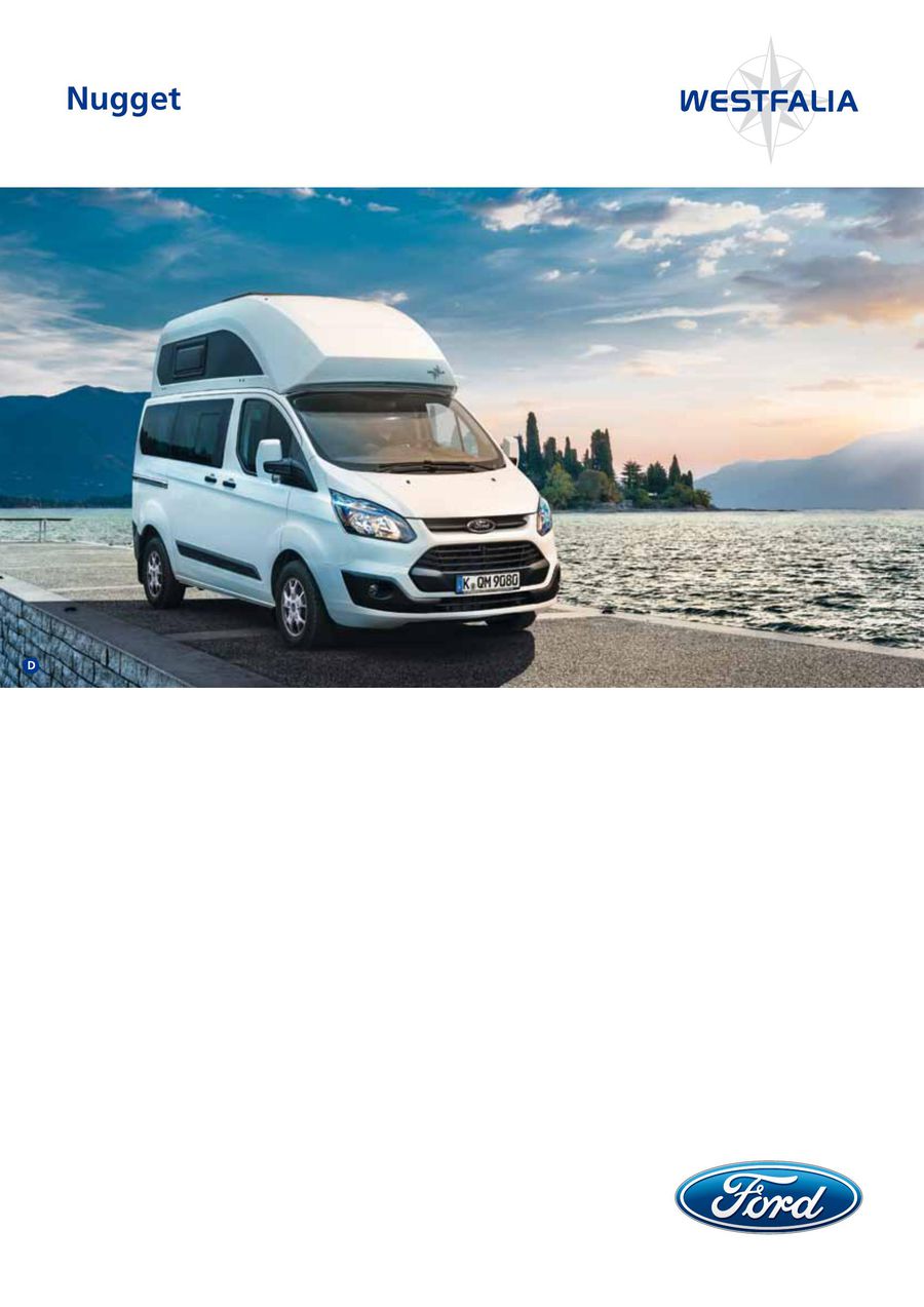 Nugget Auf Basis Ford Transit Custom 2014 Von Ford Deutschland