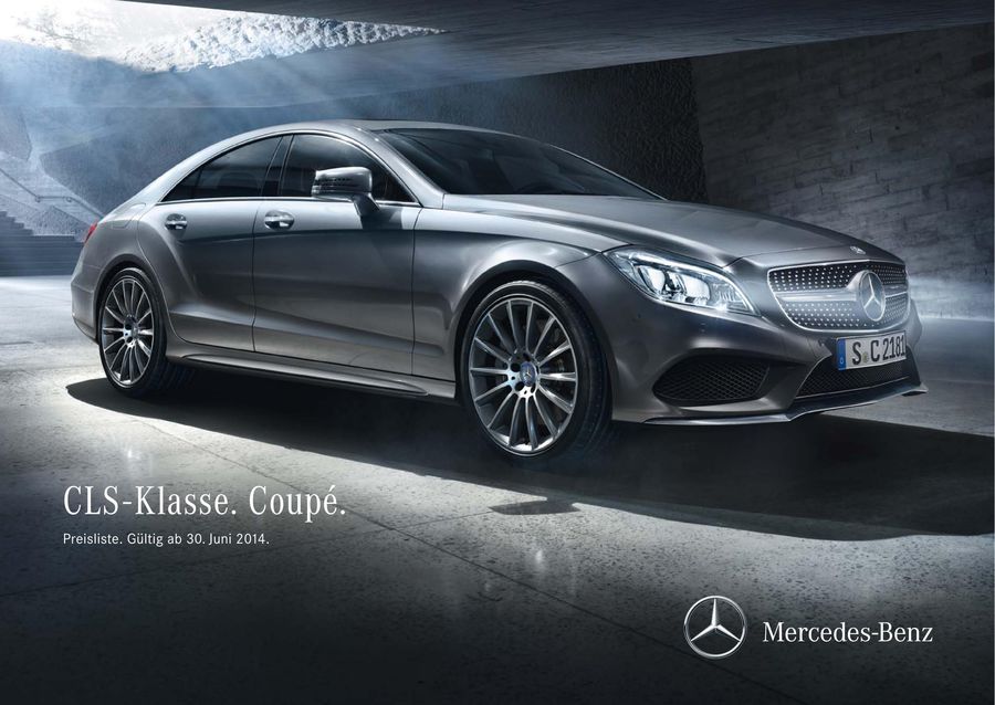 Preisliste Cls Coupe 2014 Von Mercedes Benz Deutschland