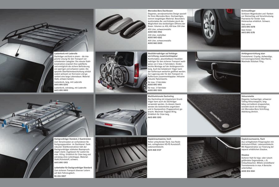 Citan Original Zubehor Broschure 2014 Von Mercedes Benz Deutschland