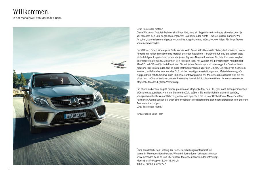 Gle Sport Utility Vehicle Preisliste Gultig Ab 6 Oktober 2016 Von Mercedes Benz Deutschland