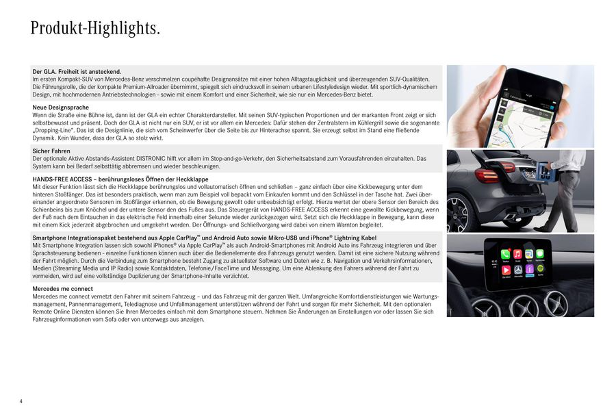 Gla Sport Utility Vehicle Preisliste Oktober 2018 Von Mercedes