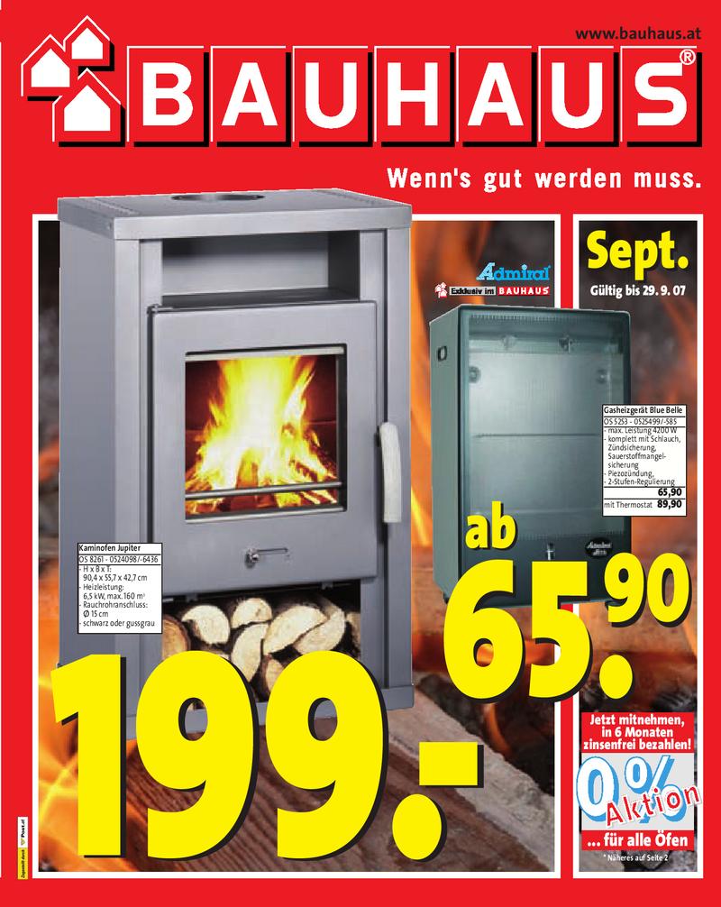 Bauhaus Werbebeilage Gultig Vom 28 08 07 29 09 07 Von Bauhaus Osterreich