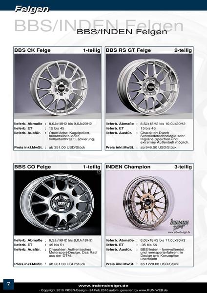 Seite 8 von Mercedes Benz S Klasse W 126 Tuning 2010 von Inden Design